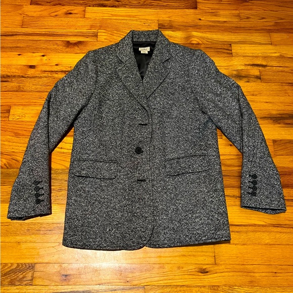 VTG LL Bean tweed blazer - Picture 1 of 10